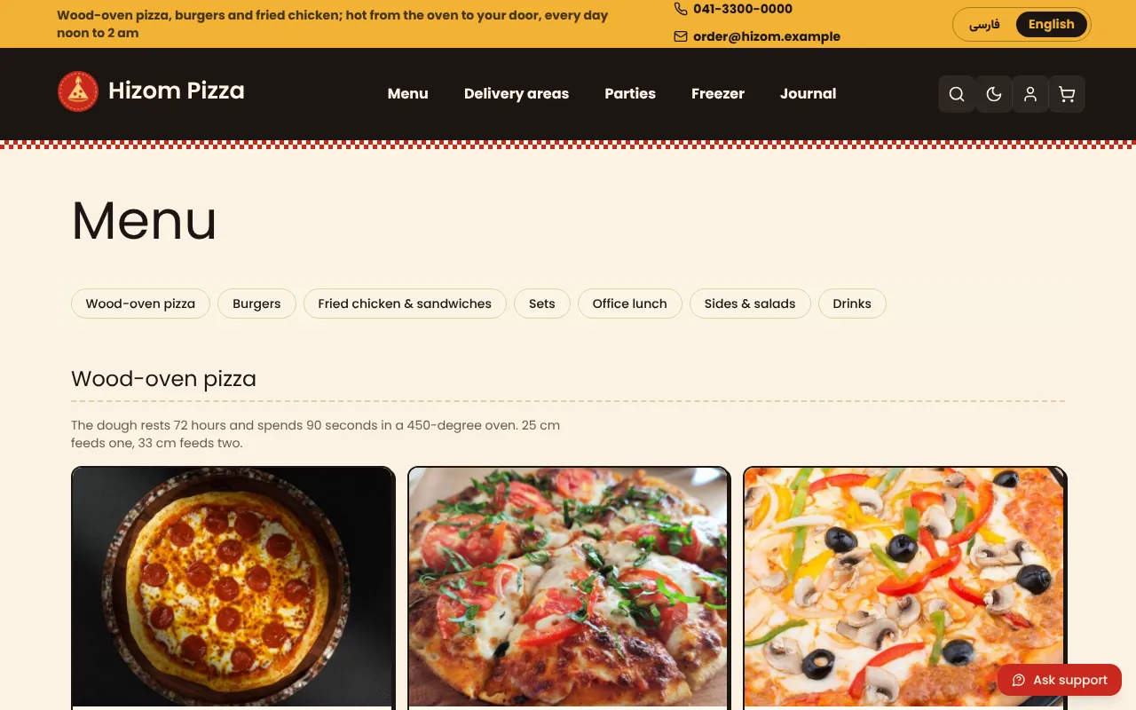 Componi la tua pizza