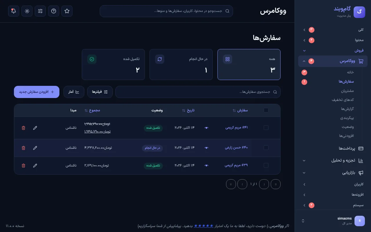 حالت تیره و جابهجایی بیبارگذاری