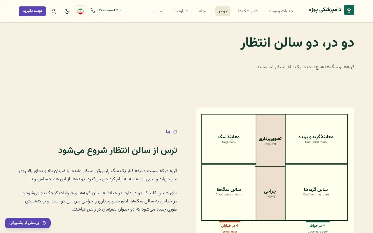 گربهها و سگها در یک اتاق منتظر نمیمانند